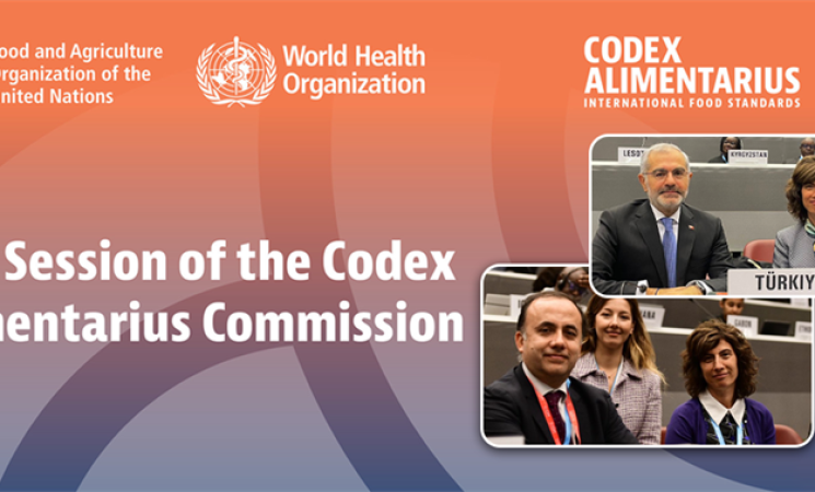 Dr. Betül VAZGEÇER, CODEX ALIMENTARIUS Başkan Yardımcılığına Seçildi